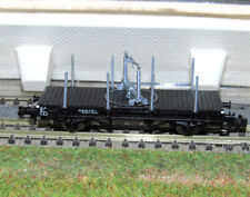 FLEISCHMANN SCALA N carro piano con pedana girevole con stanti art. 8220