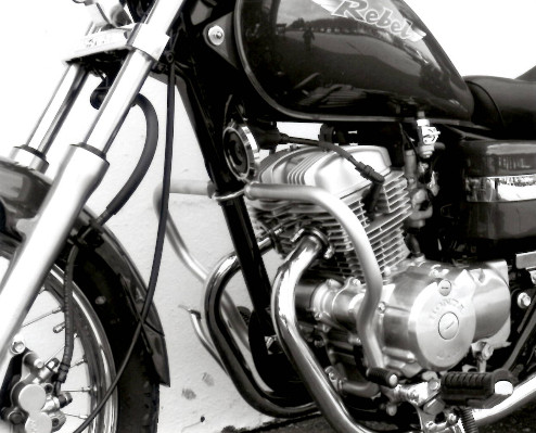Protezione motore honda ca125 - motore,