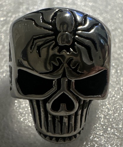 Anello biker spikes acciaio - biker,