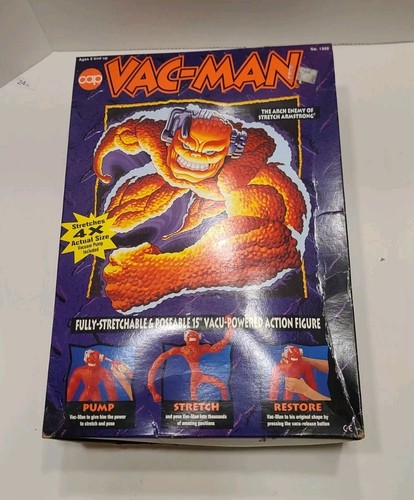 1994 cap toys vac man - cap, vac-man