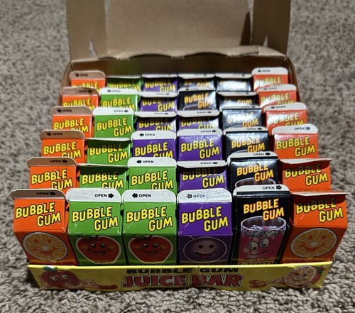 Vintage 1984 topps - juice, bar
