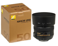 Obiettivo Nikon 50mm f/1.4G AF-S - 1 anno di garanzia - consegna UK