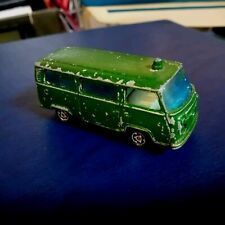 MAJORETTE VOLKSWAGEN FOURGON T2 N.244 BUS FURGONE MADE IN FRANCE 1/60
