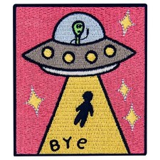 Bye Earth UFO patch LOTTO 2