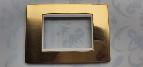 Plaque vimar eikon metal 3 - plaque,