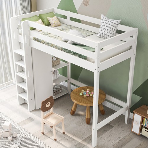 Letto soppalco 90x200 - letto,