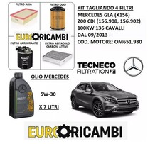 KIT TAGLIANDO 4 FILTRI OLIO