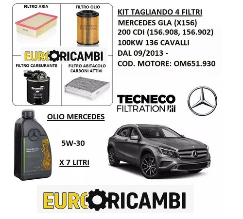 Kit tagliando filtri - kit,