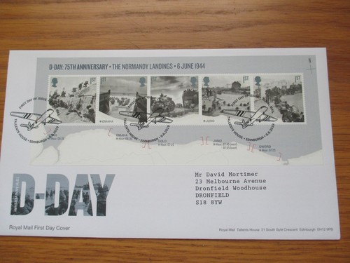 2019 royal mail fdc mini - 6/6/2019, fdc.