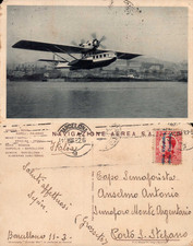CARTOLINA Navigazione Aerea S.A. GENOVA - IDROVOLANTE Dornier Do J Wal VG 1926