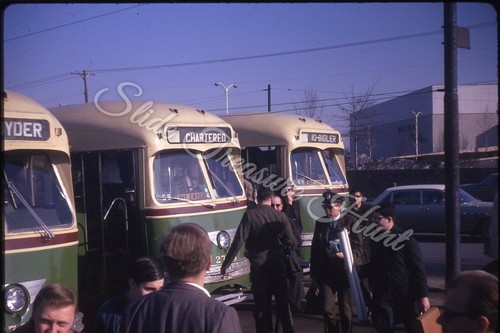 Ptc philadelphia bus trolley - bus,