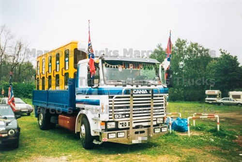 Foto camion scania 93m - camion,