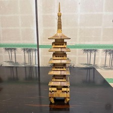 Statuina legno pagoda - legno,