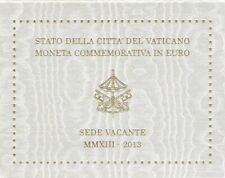 2013 VATICANO - MONETA COMMEMORATIVA SEDE VACANTE - 2 EURO FDC FIOR DI CONIO