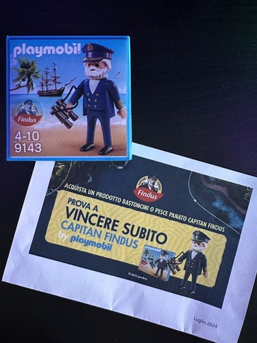 Playmobil capitan findus - playmobil, 9143