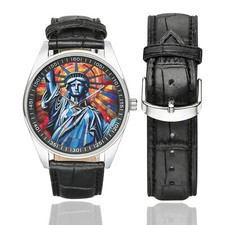 Stained Glass Statue of