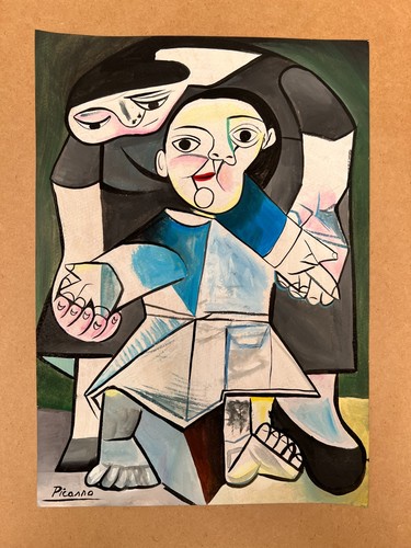 Pablo picasso disegno carta - picasso,