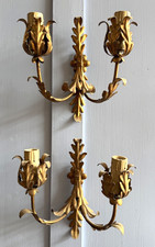 Coppia Applique in Ferro