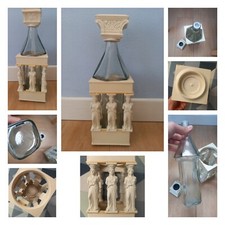 Vintage bottiglia Vuota Vetro struttura plastica colonne statue