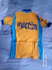 MAGLIA CICLISMO VINTAGE * CICLI MARANO ALAN * EPOCA EROICA .