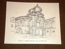 Rara veduta di fine '800