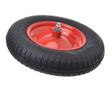 Ruota Per Carrello 3,50-8 Con Cerchio In Metallo Pneumatico Di Ricambio Ø 375Mm