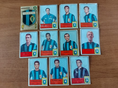 Inter lotto 11 figurine - inter,
