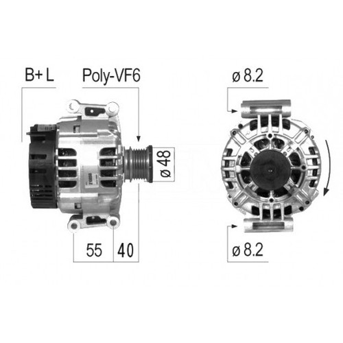 Alternatore per mercedes benz - per,