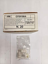 MATERIALE ELETTRICO CIVILE CITOFONICO URMET  725 /757 PORTALAMPADE  PULSANTIERA