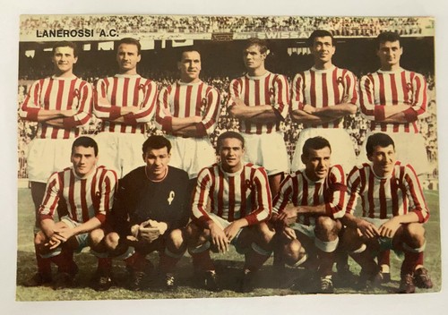 Cartolina squadra lanerossi - cartolina,