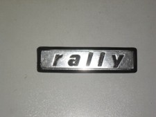 SCRITTA SIGLA COFANO ANTERIORE POSTERIORE FIAT 128 RALLY 124 ABARTH ORIGINALE