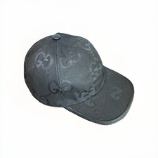 Gucci Cap Black Jumbo GG