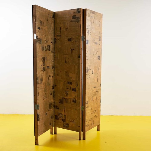 Paravento vintage legno - in,