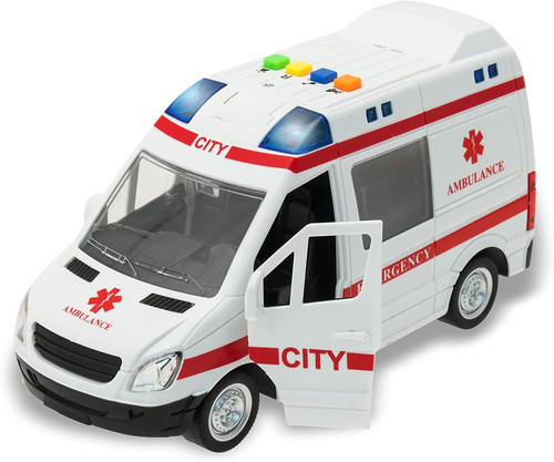 Ambulanza giocattolo con - giocattolo,