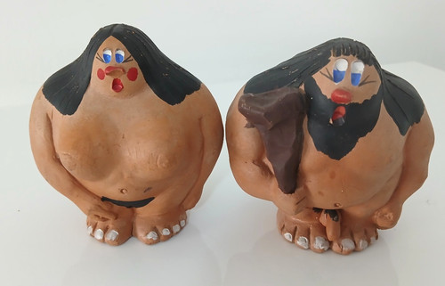 Coppia statuine figure - coppia, in