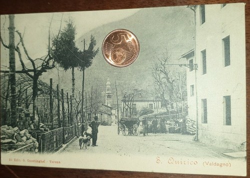 Cartolina epoca paesagg - cartolina,