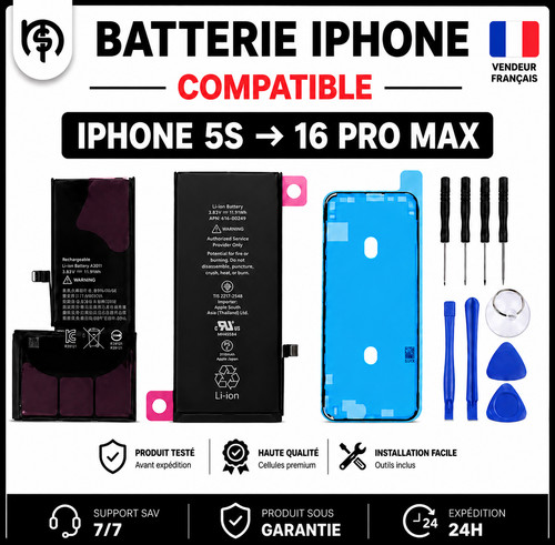 Batterie iphone compatible - batterie,