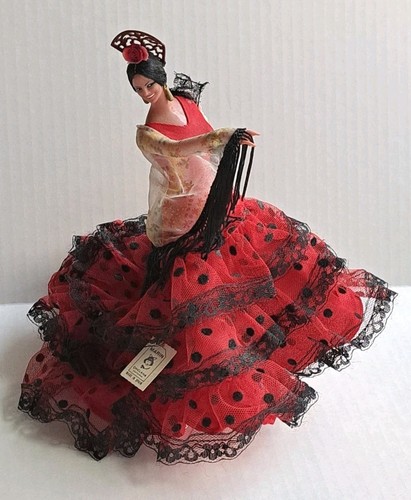 Bambola vintage marin flamenco - bambola,