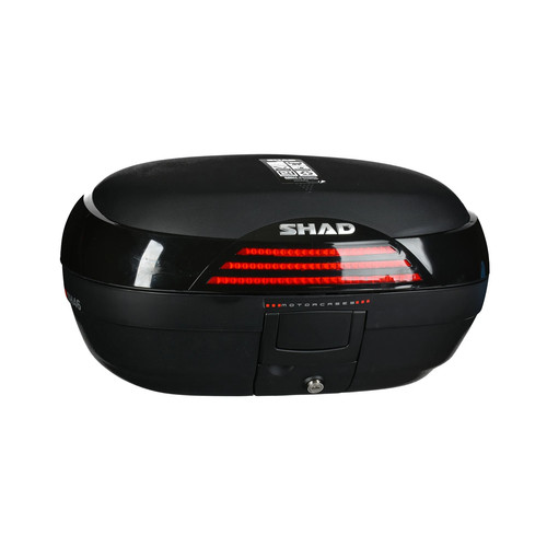 Shad topcase sh46 - sh46, nero/rosso