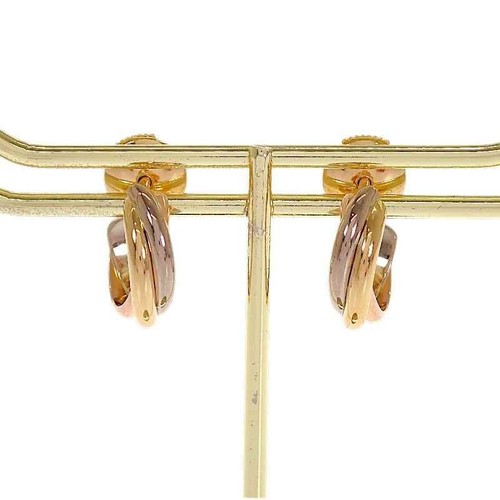 Orecchini cartier trinità k18 - orecchini,