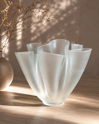 Vaso vintage vetro 27cm - vaso,