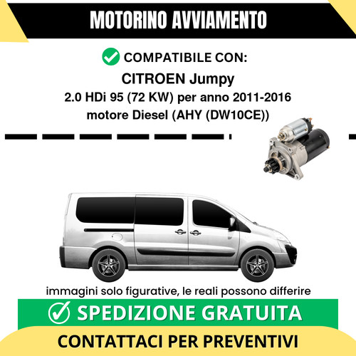 Motorino avviamento citroen - motorino,