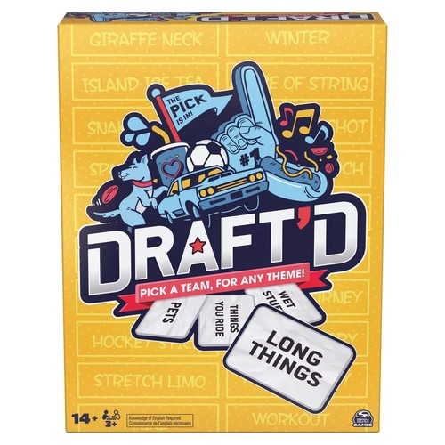 Draft party game - draft’d, –