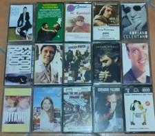 Raro Lotto di 15 Musicassette Originali Artisti Vari Anni 70