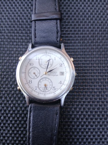 Seiko quartz chronograph alarm - seiko,