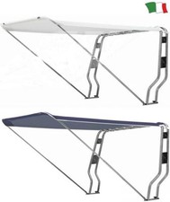 CAPOTTINA PARASOLE PER ROLL-BAR - TELAIO ACCIAIO INOX 