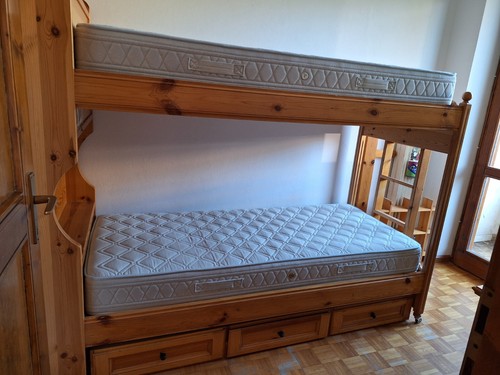 Letto castello larice - castello,