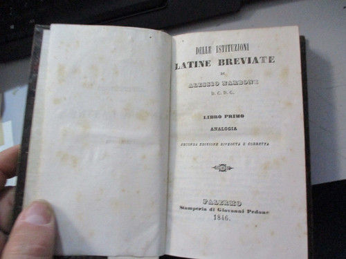 Delle istituzioni latine - istituzioni,