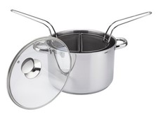 Pentola cuoci pasta 2 cestelli