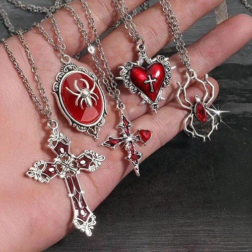 5pz collana gotica per - 5pz,